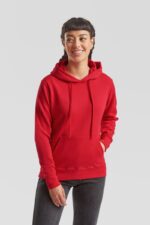 dámska mikina s kapucňou Fruit of the Loom Classic Lady-Fit Hooded Sweat
