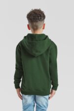 detská mikina s kapucňou Fruit of the Loom Classic Kids Hooded Sweat