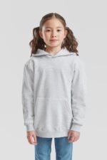 detská mikina s kapucňou Fruit of the Loom Classic Kids Hooded Sweat