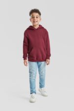 Detská mikina s kapucňou Fruit of the Loom Classic – Obrázok 2