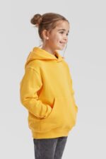 detská mikina s kapucňou Fruit of the Loom Classic Kids Hooded Sweat